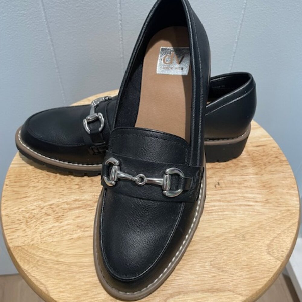 Dolce Vita DV Celeste Loafer - Black- Size 8